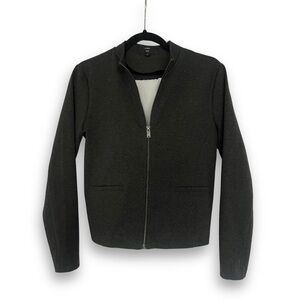J. Crew Tailored Dark Grey Ponte Jacket